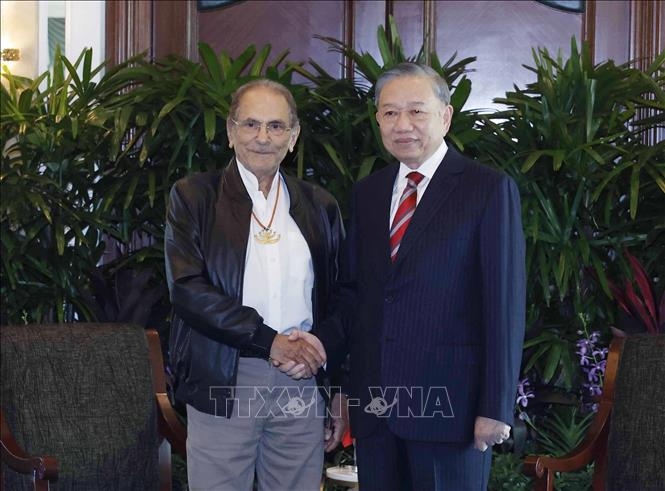 tong bi thu, chu tich nuoc to lam gap tong thong timor-leste hinh anh 1