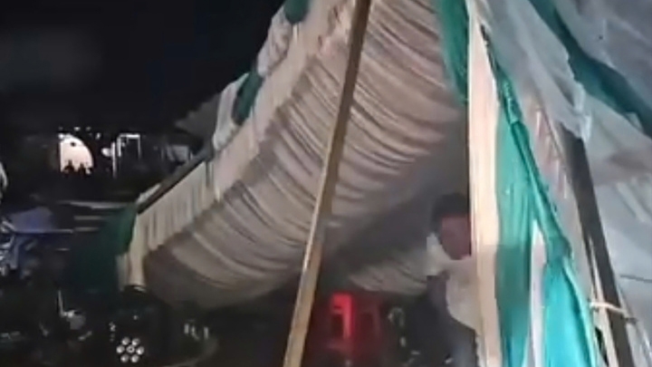 sap rap cuoi khi vua mo nhac san , 3 nguoi bi thuong nhe o Dak lak hinh anh 1