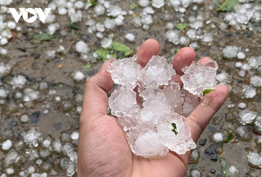 hailstorms hit northern localities, causing localized damage picture 2