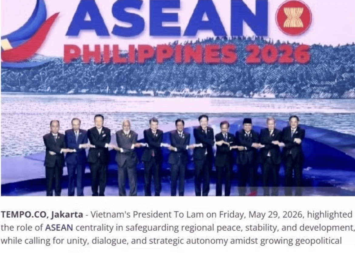 indonesian media praise top leader s message on asean centrality picture 1