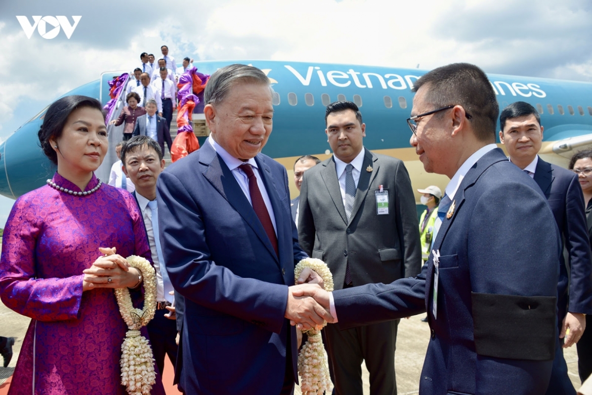 toan canh chuyen tham chinh thuc thai lan cua tong bi thu, chu tich nuoc to lam va phu nhan hinh anh 2