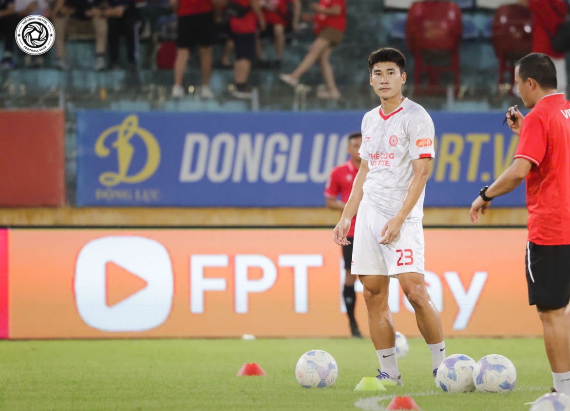 truc tiep the cong viettel 1-1 pvf-cand nhung phut cuoi kich tinh hinh anh 15