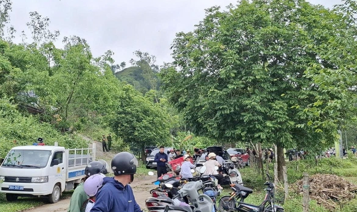phat hien thi the tren nui thien nhan, nghi lien quan vu an mang o ha tinh hinh anh 1