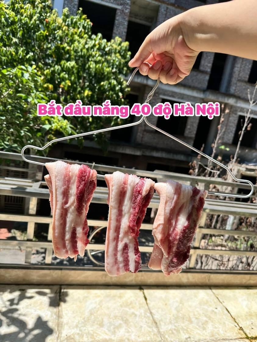 chuyen gia canh bao suc khoe voi trao luu lam thit mot nang o ban cong nong 40 do hinh anh 1