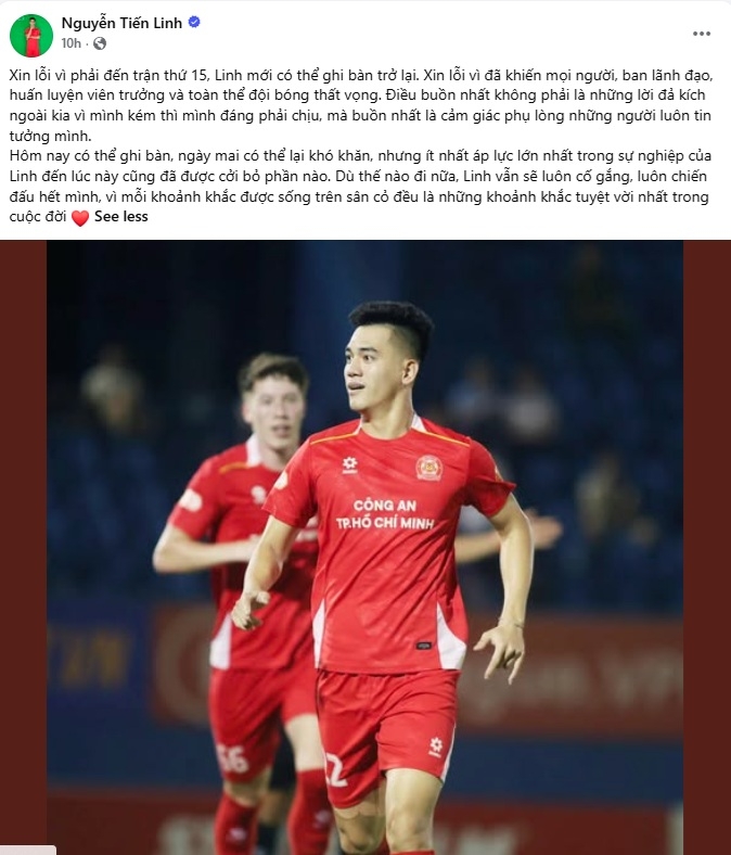 tien linh giai con khat ban thang, noi loi gan ruot sau 14 tran tit ngoi hinh anh 2