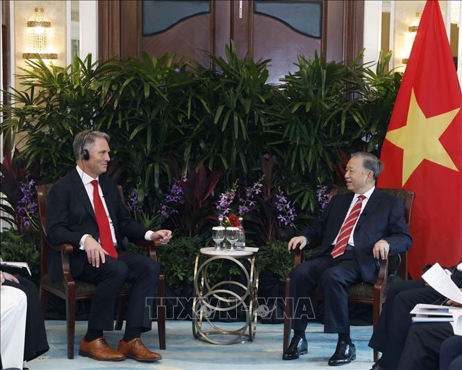 tong bi thu, chu tich nuoc to lam tiep bo truong quoc phong cac nuoc ben le Doi thoai shangri-la hinh anh 2