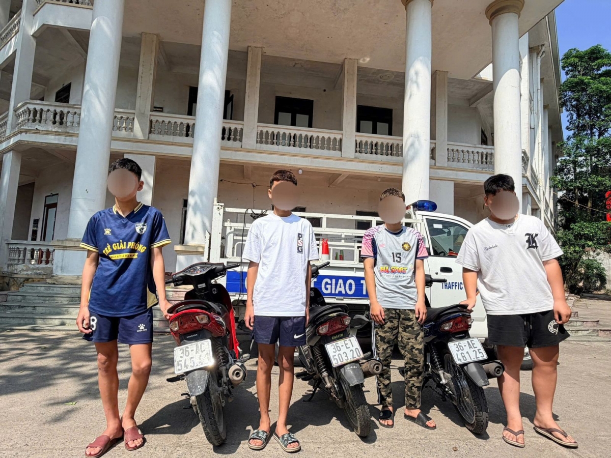 cong an thanh hoa xu ly nhom lang lach, danh vong tren quoc lo hinh anh 1