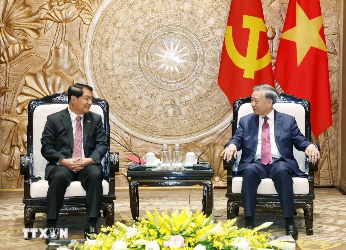 tong bi thu, chu tich nuoc tiep bi thu thanh uy, chu tich hDnd vientiane lao hinh anh 2