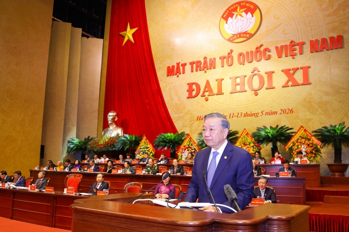 toan canh khai mac Dai hoi dai bieu toan quoc mttq viet nam lan thu xi hinh anh 15