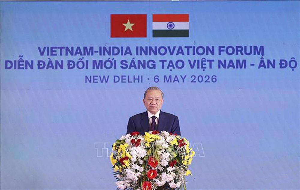 tong bi thu, chu tich nuoc hop tac viet nam - An Do can nang len tam cao moi hinh anh 1