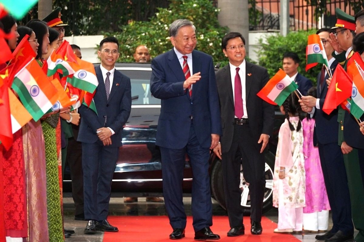 top leader lauds vietnamese community s role in promoting vietnam-india ties picture 1