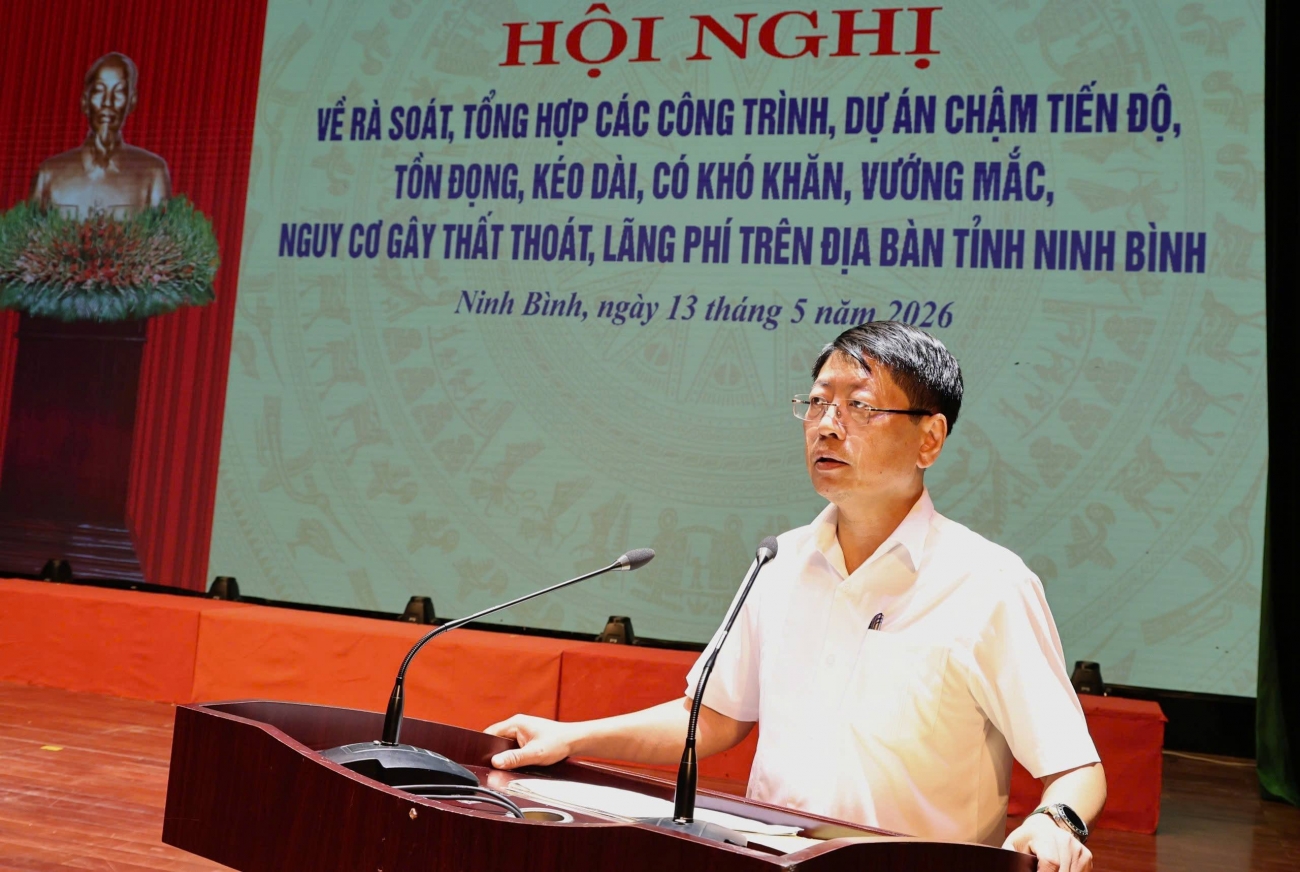 ninh binh ra soat, thao go vuong mac nhieu du an cham tien do hinh anh 2