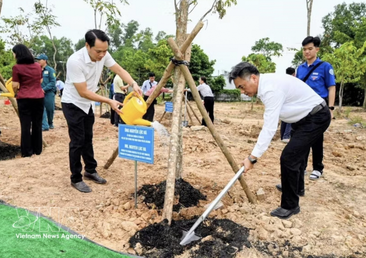 friendship tree campaign promotes green growth, international solidarity picture 1