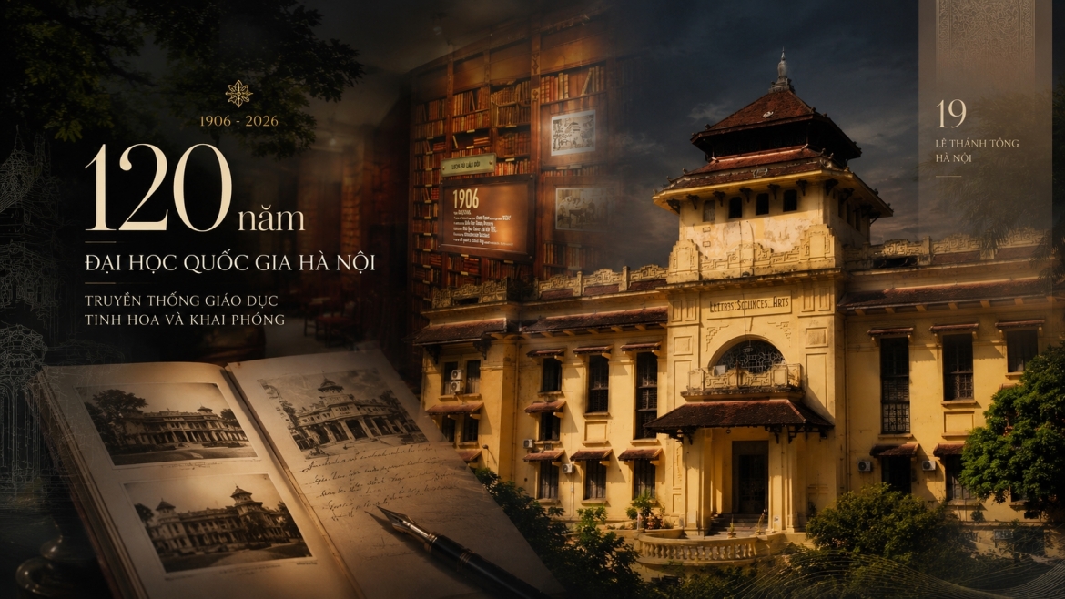 trien lam 120 nam Dai hoc quoc gia ha noi Danh thuc ky uc giang duong Dong duong hinh anh 4