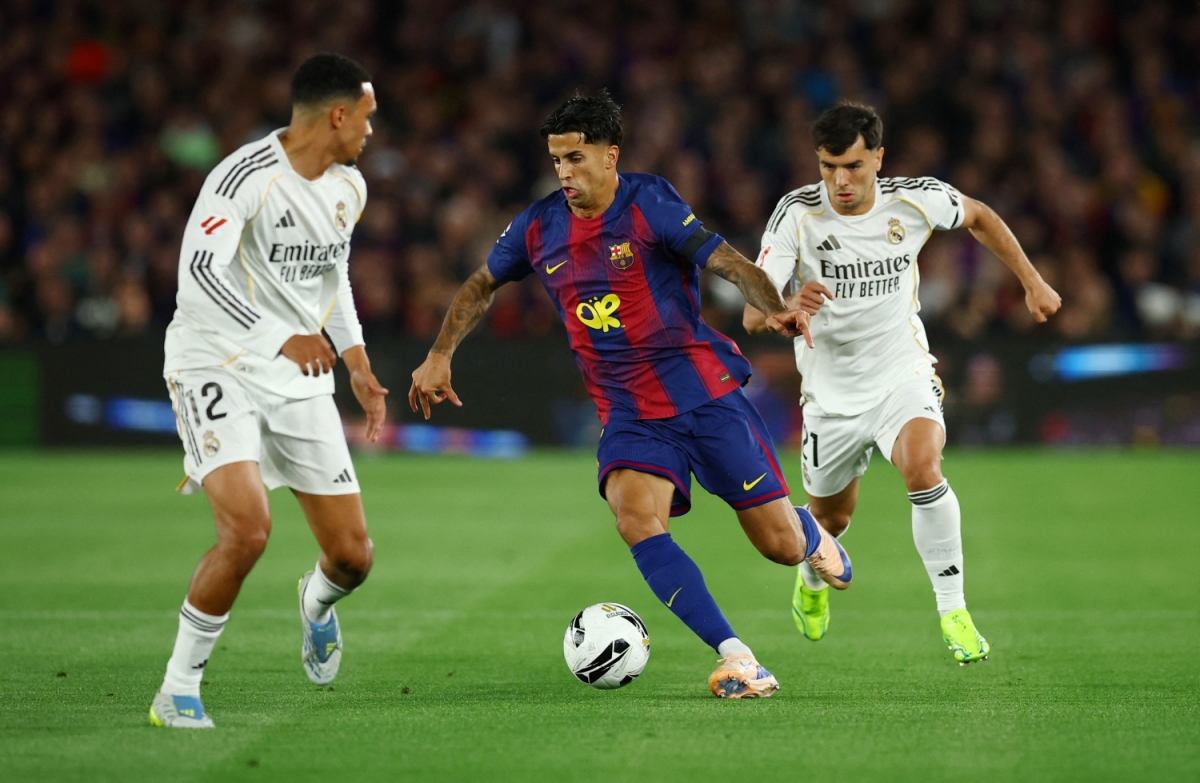 truc tiep barca 2-0 real madrid Doi cong hap dan hinh anh 1