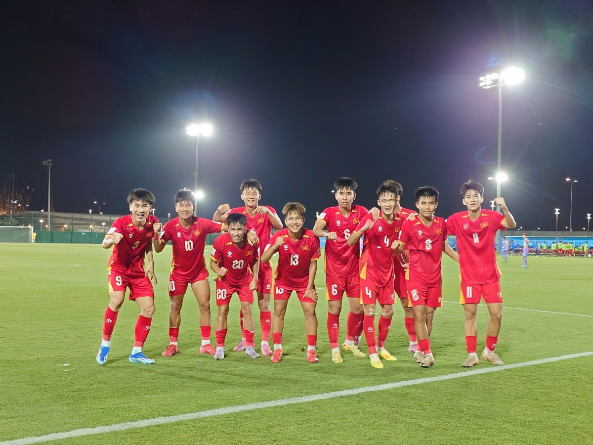 u17 viet nam gianh tam ve lich su world cup thanh cong khong den tu mot giai dau hinh anh 1