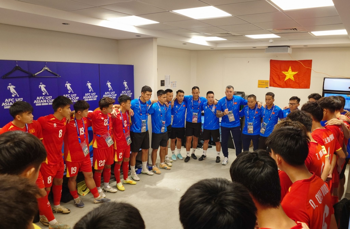 u17 viet nam xoc lai tinh than sau tran thua nguoc u17 han quoc hinh anh 2