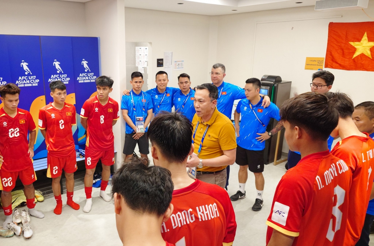 u17 viet nam xoc lai tinh than sau tran thua nguoc u17 han quoc hinh anh 1