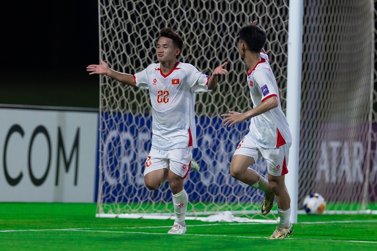 U17 Việt Nam đạt cột mốc mới sau trận thắng Yemen ở giải U17 châu Á 2026