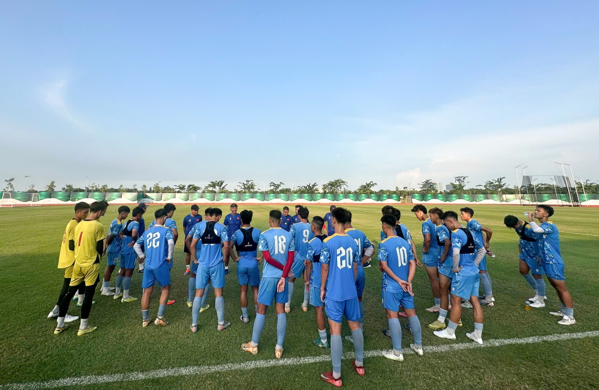 u19 viet nam nem lua truoc them tran ra quan giai Dong nam A hinh anh 1