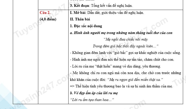 goi y giai de ngu van ky thi tuyen sinh lop 10 tai hung yen hinh anh 4