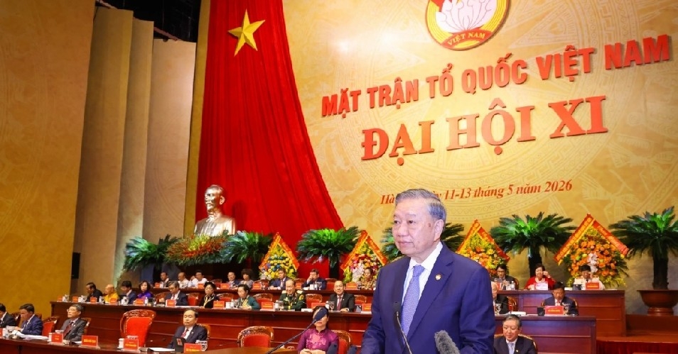 opening ceremony of 11th vietnam fatherland front congress picture 15