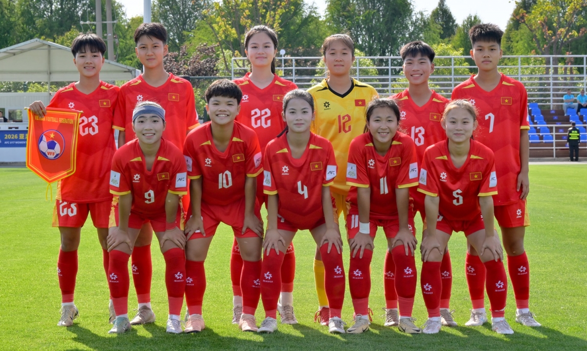 lich thi dau va truc tiep u17 nu chau A 2026 u17 nu viet nam gap doi trung quoc hinh anh 1