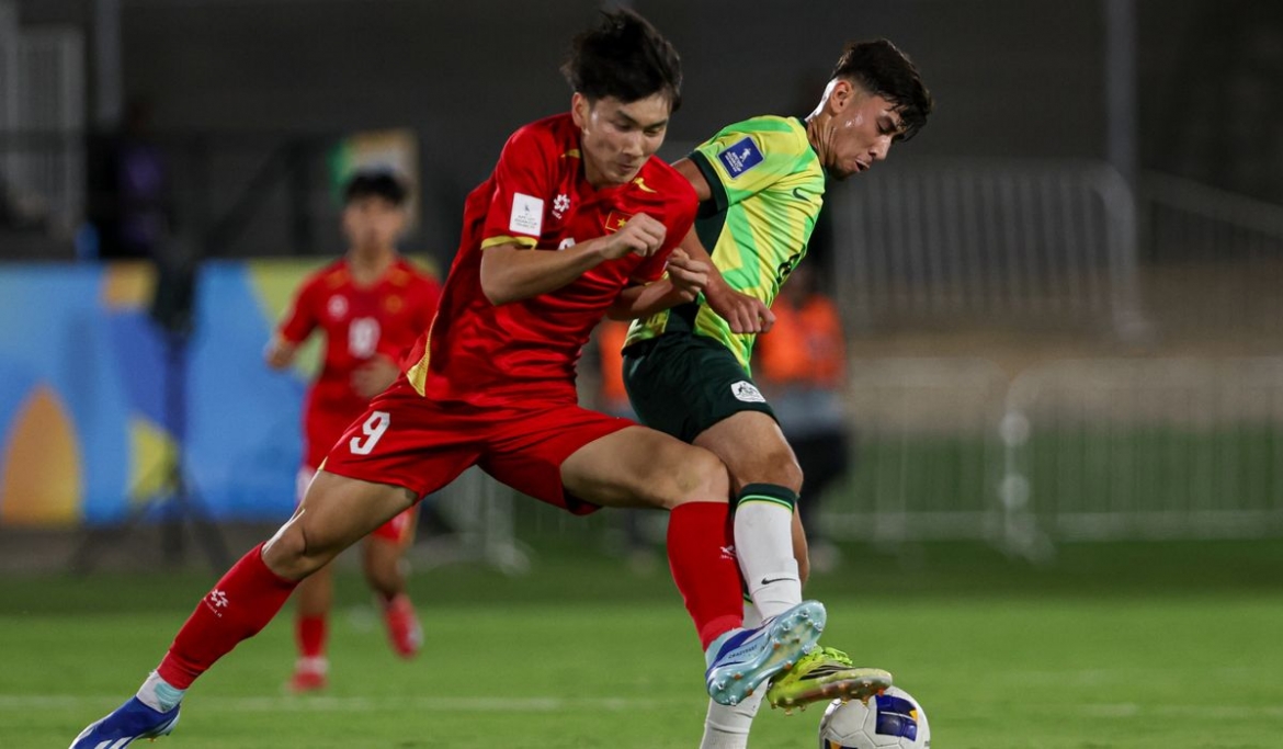 De thua u17 australia, u17 viet nam dung buoc tai tu ket u17 chau A 2026 hinh anh 5