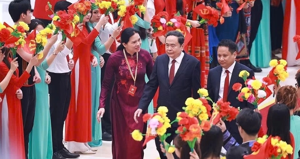 party and state leaders attend 11th national congress of vietnam fatherland front picture 4