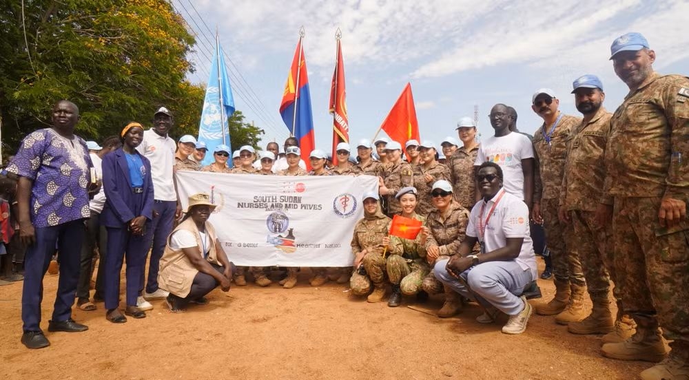 vietnam field hospital marks int l midwives and nurses days in south sudan picture 2