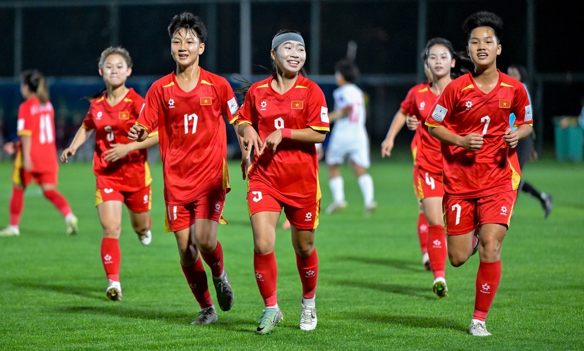bang xep hang u17 nu chau A 2026 moi nhat u17 viet nam vao tu ket voi ngoi nhi hinh anh 1