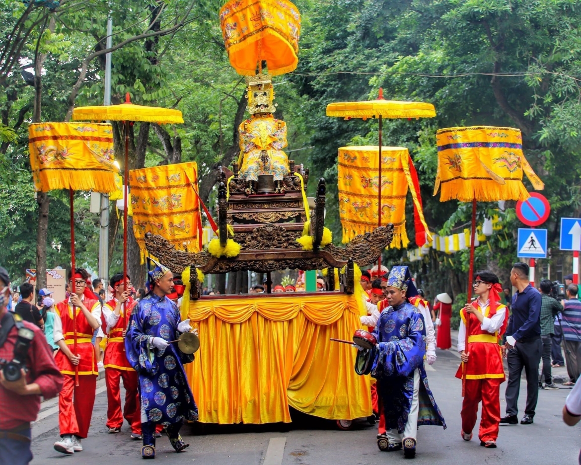 ha noi to chuc le hoi ky niem 598 nam ngay vua le thai to dang quang hinh anh 1