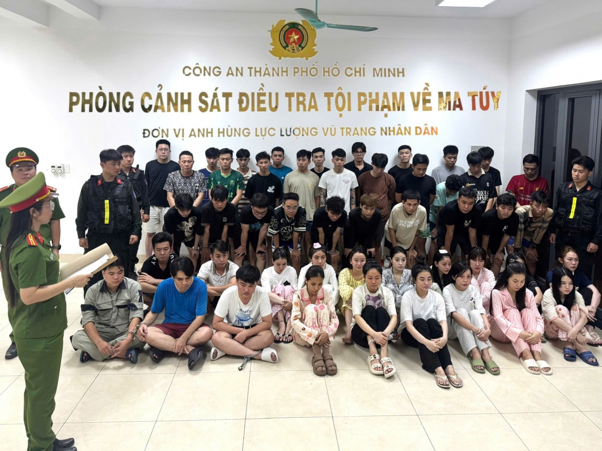 cong an tp.hcm triet xoa tu diem ma tuy o vung tau, khoi to 50 doi tuong hinh anh 1