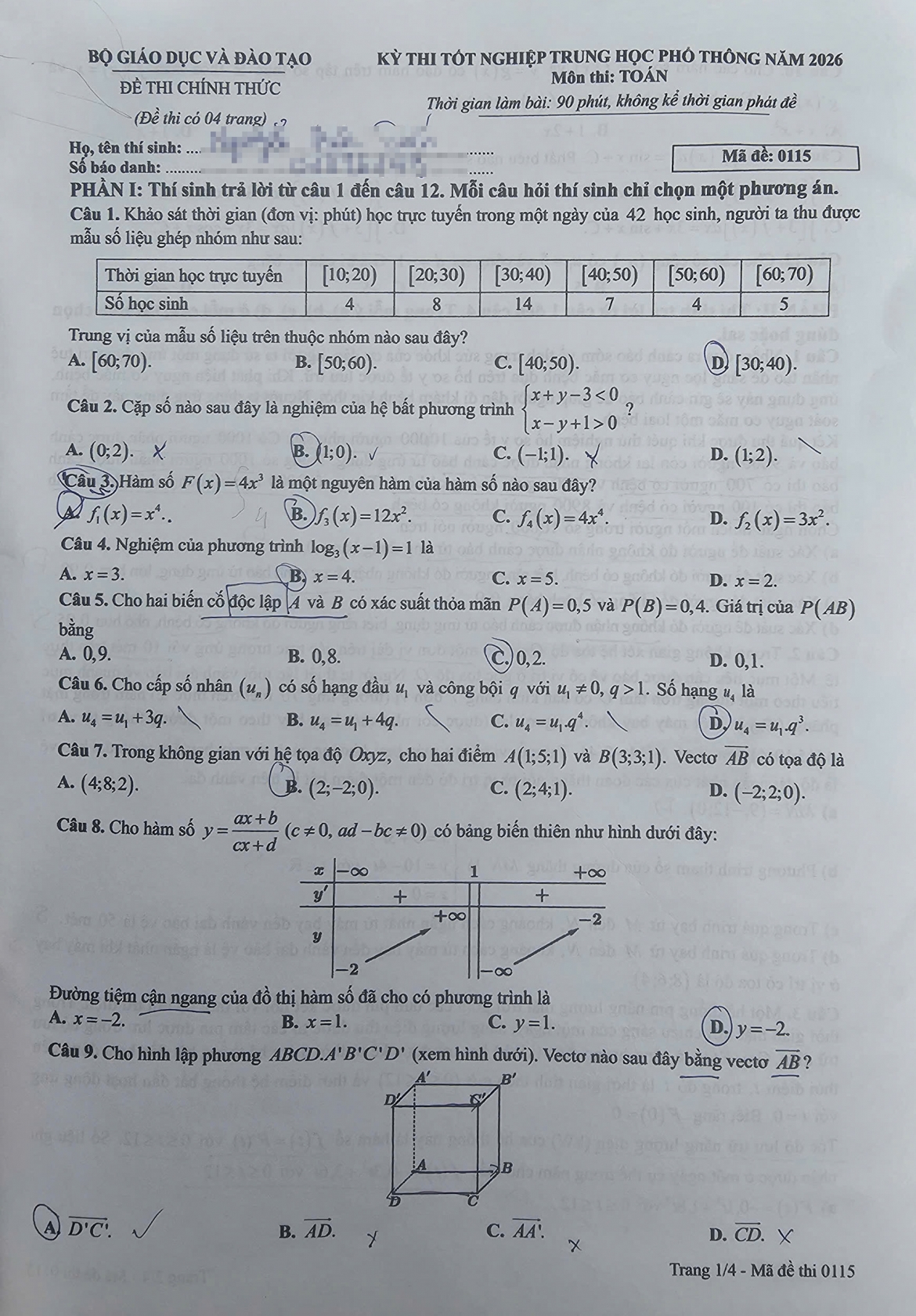 De thi mon toan ky thi tot nghiep thpt 2026 hinh anh 9