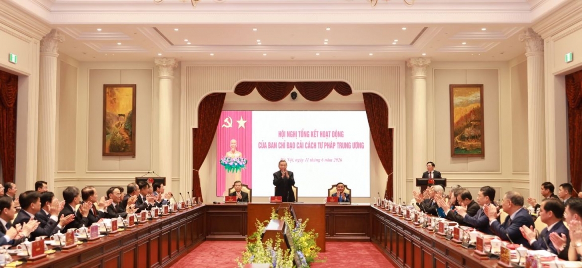 tong bi thu, chu tich nuoc yeu cau phong chong tieu cuc trong hoat dong tu phap hinh anh 1