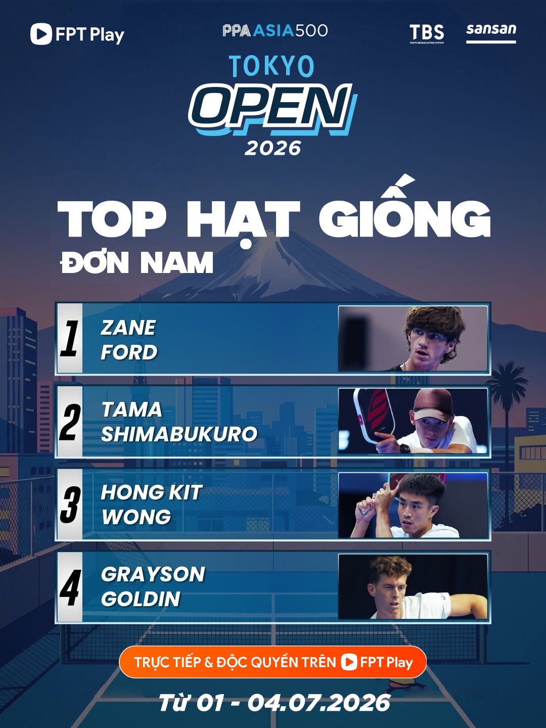 Dai dien duy nhat cua pickleball viet nam tham du ppa asia 500 tokyo open 2026 hinh anh 2