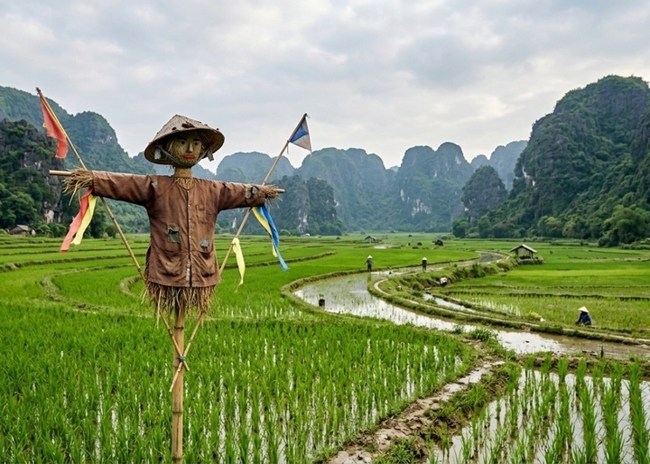 Vì sao bù nhìn trên đồng ruộng đánh lừa được các loài chim thông minh?