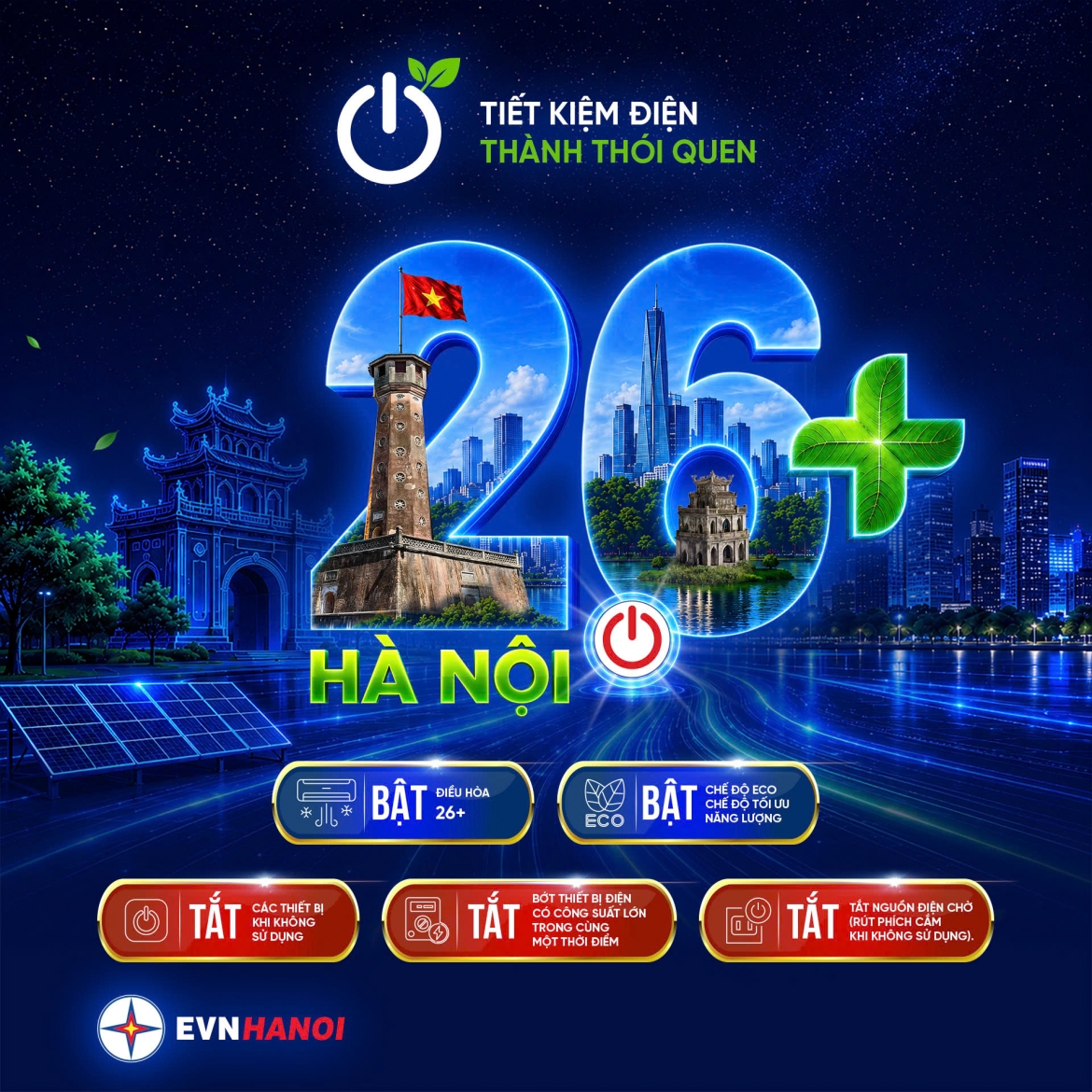 tieu thu dien tang cao trong mua he evnhanoi huong dan su dung dien tiet kiem hinh anh 2