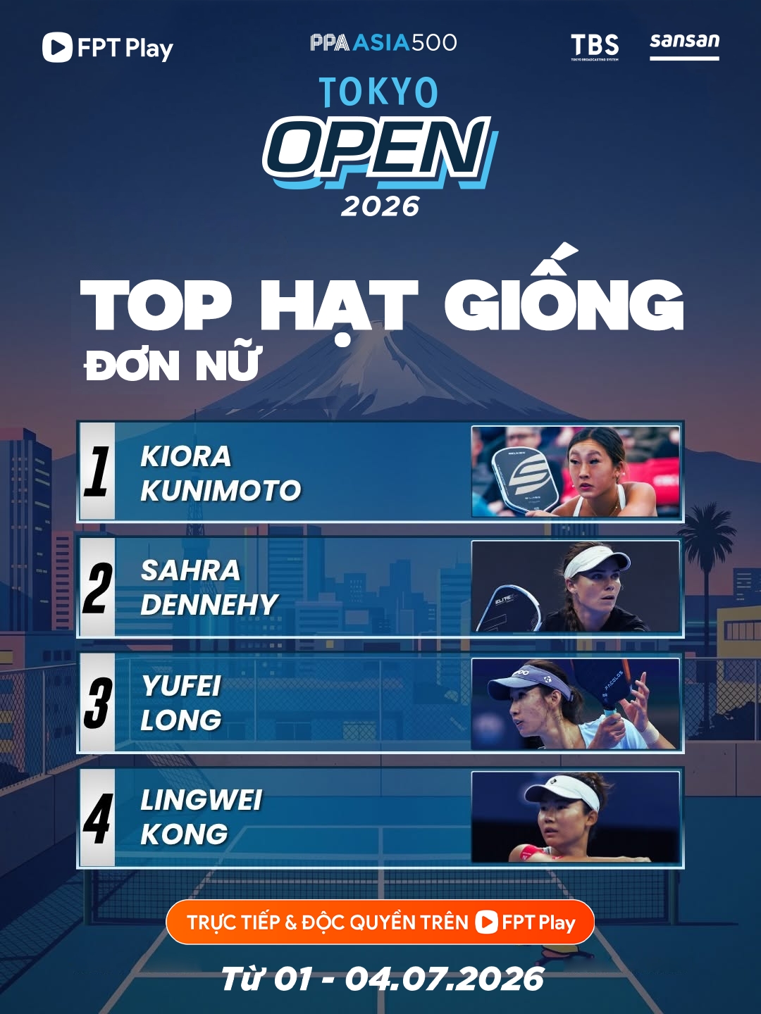 Dai dien duy nhat cua pickleball viet nam tham du ppa asia 500 tokyo open 2026 hinh anh 3
