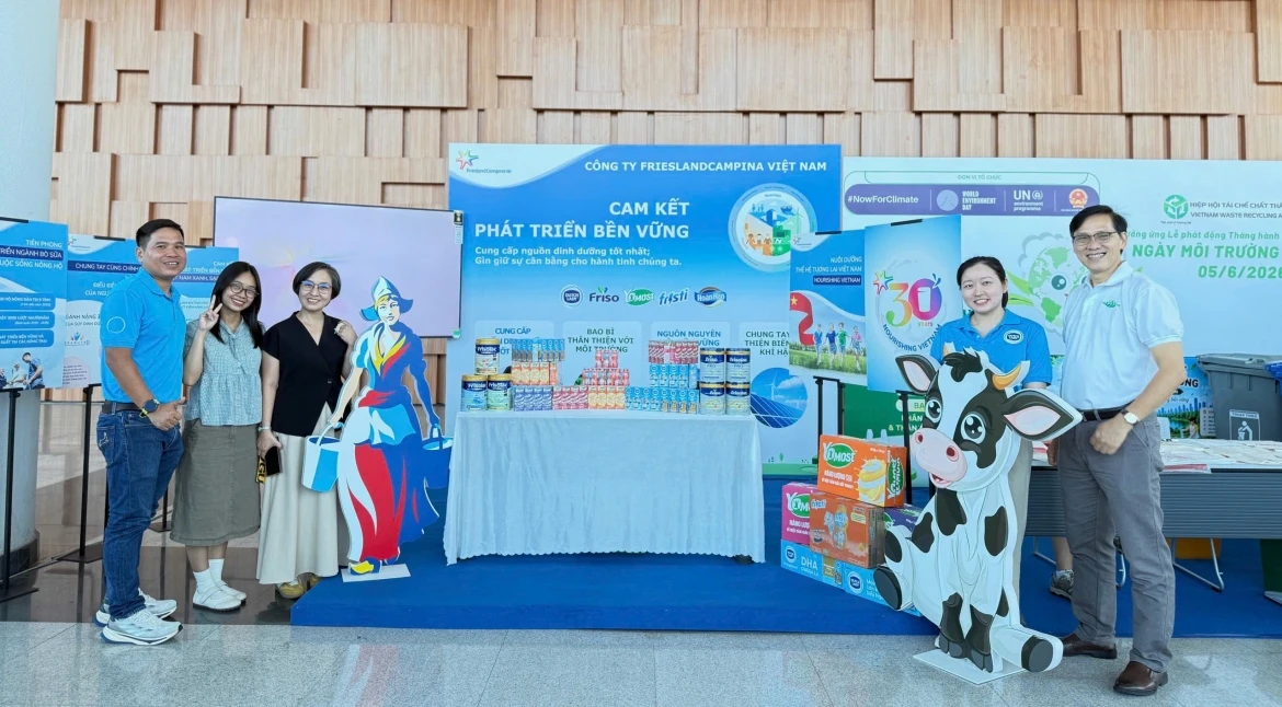 frieslandcampina viet nam huong ung ngay moi truong the gioi 2026 hinh anh 2