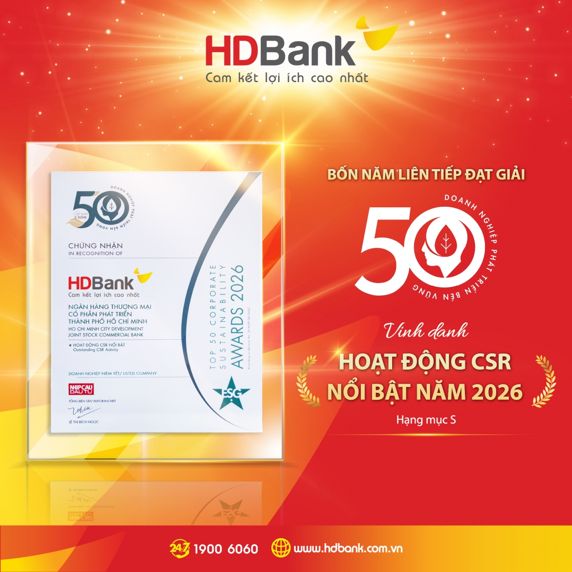 hdbank tang truong an tuong song hanh cung trach nhiem cong dong hinh anh 1