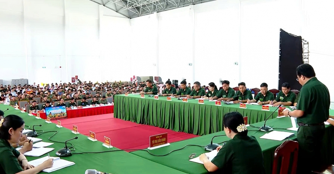 dien tap tac chien khu vuc phong thu tai vinh long hinh anh 1