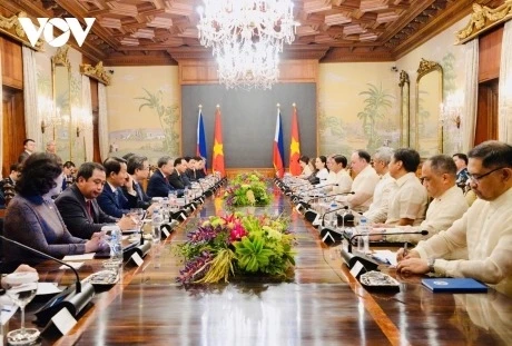 highlights of top leader to lam s state visit to philippines picture 8