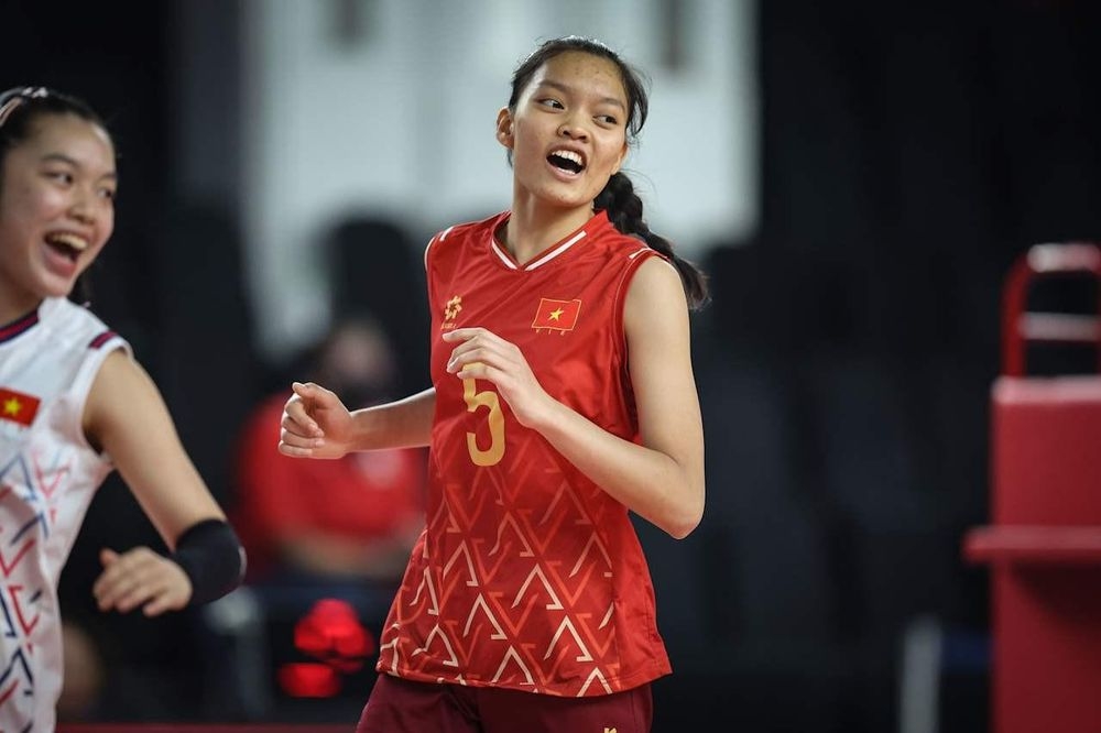 u18 women open regional volleyball tournament with dominant win over kyrgyzstan picture 1