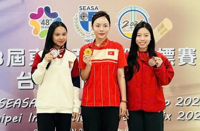 vietnam shooters take 9 golds, finish second overall in taipei picture 1