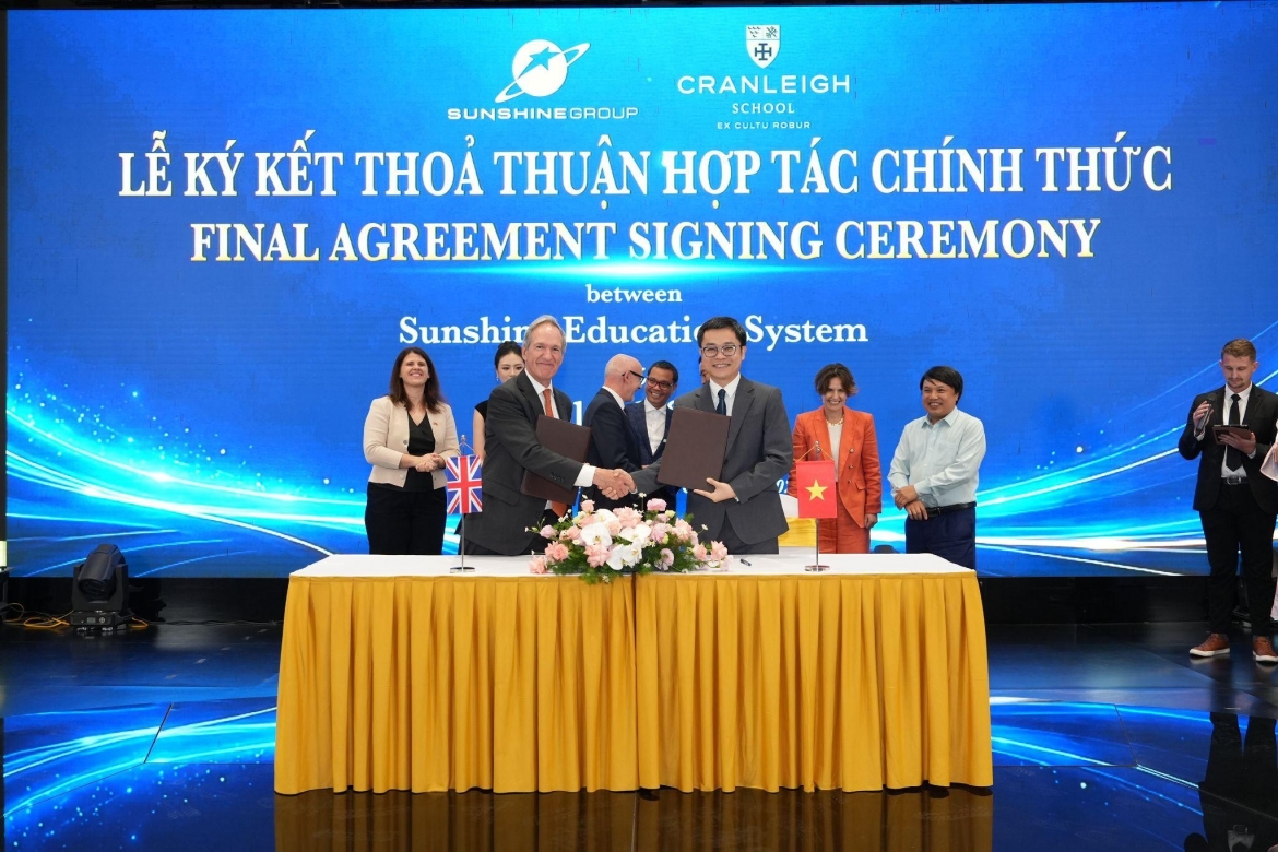 cranleigh gia nhap thi truong viet nam thong qua hop tac chien luoc voi sunshine hinh anh 1