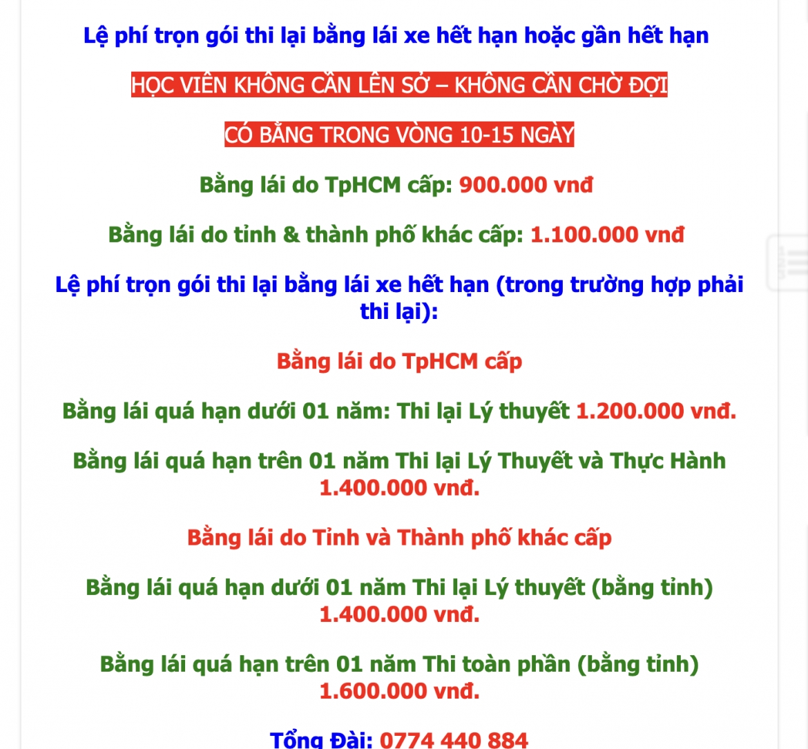 tp.hcm co dich vu cap doi giay phep lai xe online long hanh hinh anh 1