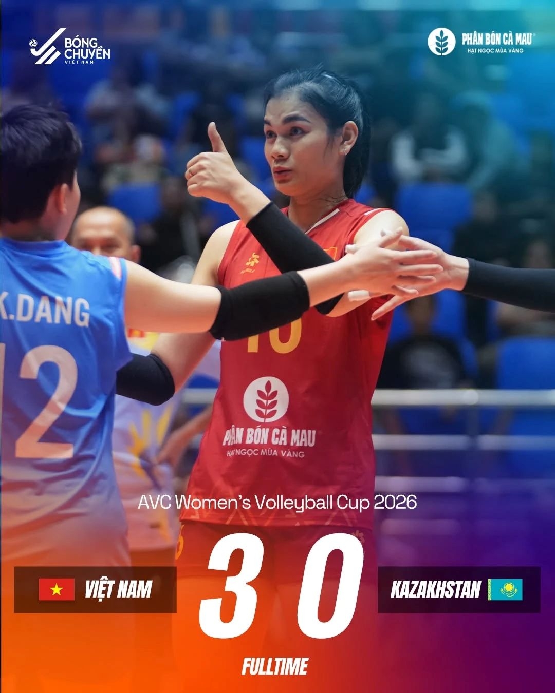 Vietnam have ended their AVC Cup 2026 campaign with a bronze medal after defeating Kazakhstan 3-0 in the third-place match on June 14, avenging an earlier group-stage loss and demonstrating impressive tactical adjustments and composure. (Photo: Volleyball Federation of Vietnam)