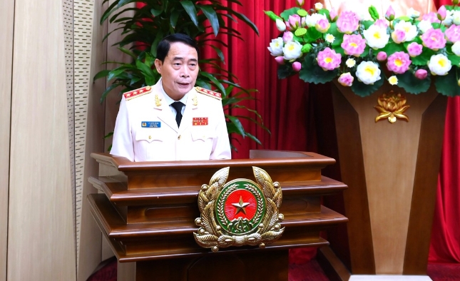 thuong tuong le quoc hung giu chuc chu nhiem Uy ban kiem tra Dang uy cong an t.U hinh anh 3