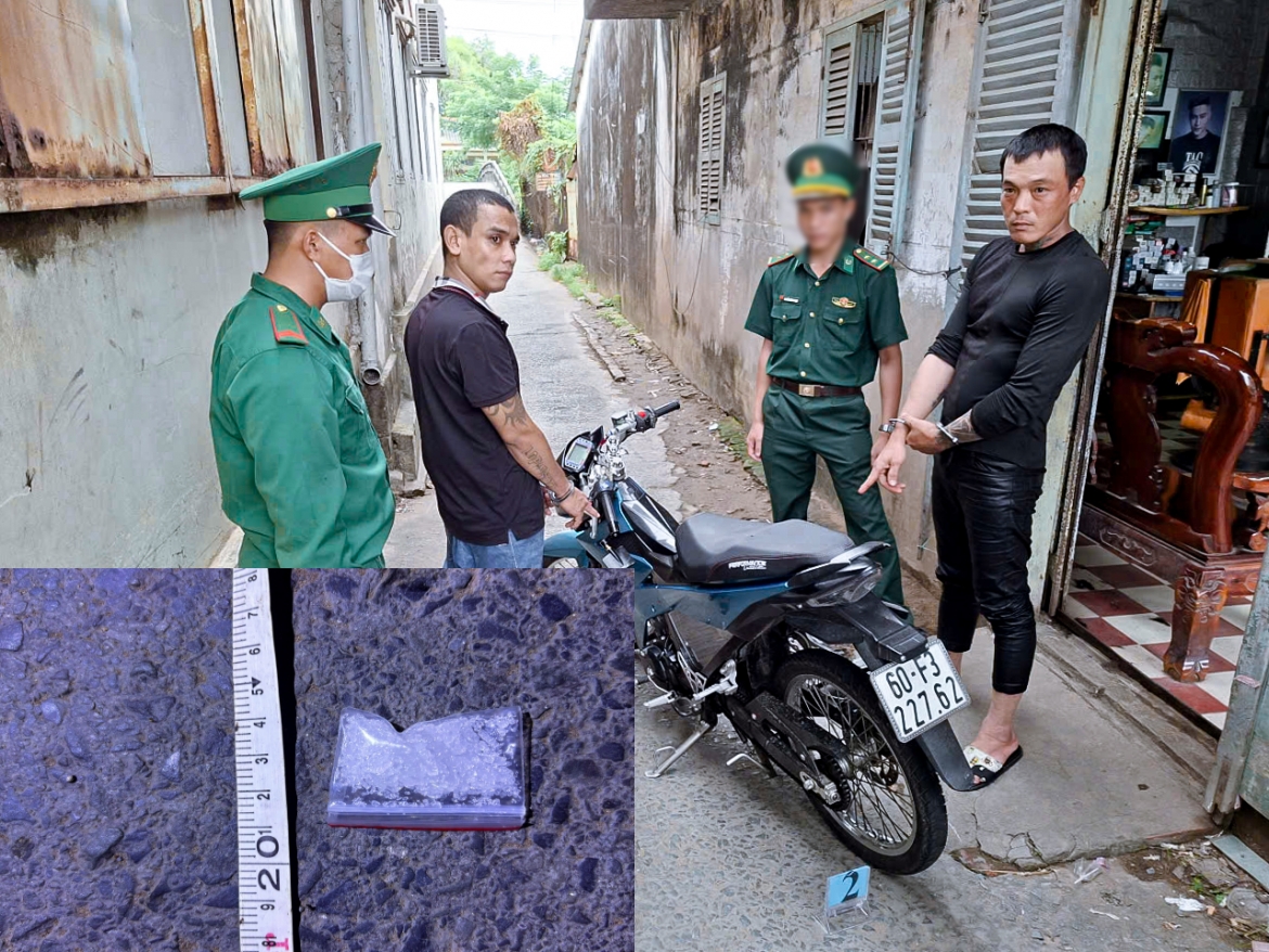 Bộ đội Biên phòng TP Cần Thơ bắt giữ 2 đối tượng tàng trữ trái phép chất ma túy